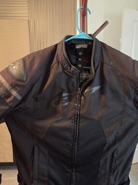 Alpinestars Black Performance Motorcycle Jacket